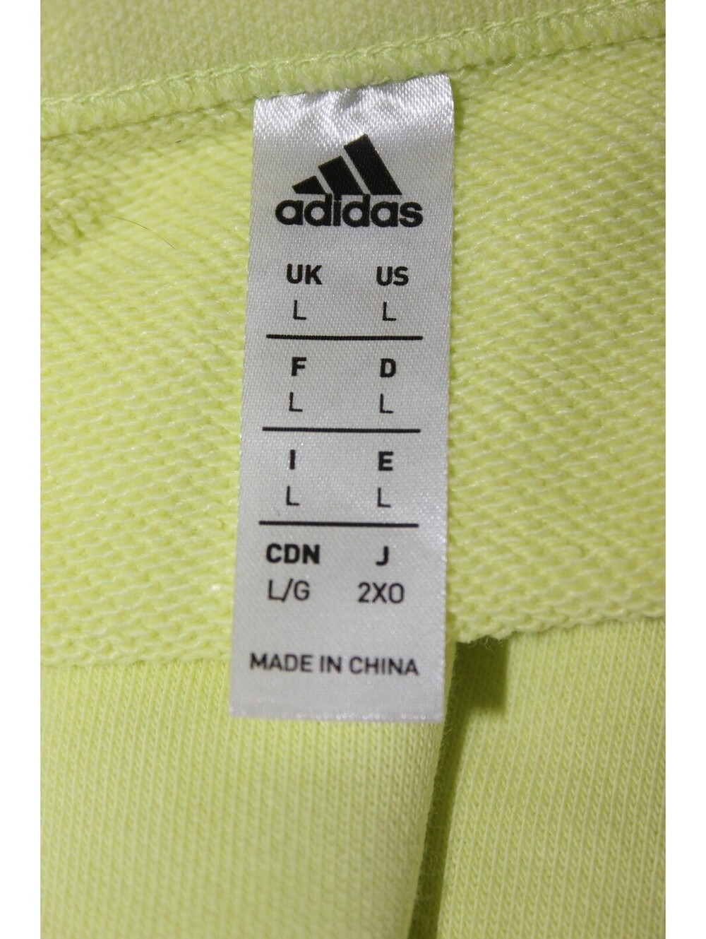 adidas Juventus FC Sweatshirt Mens Large L Signal Green Crewneck Soccer Pullover - Picture 11 of 14